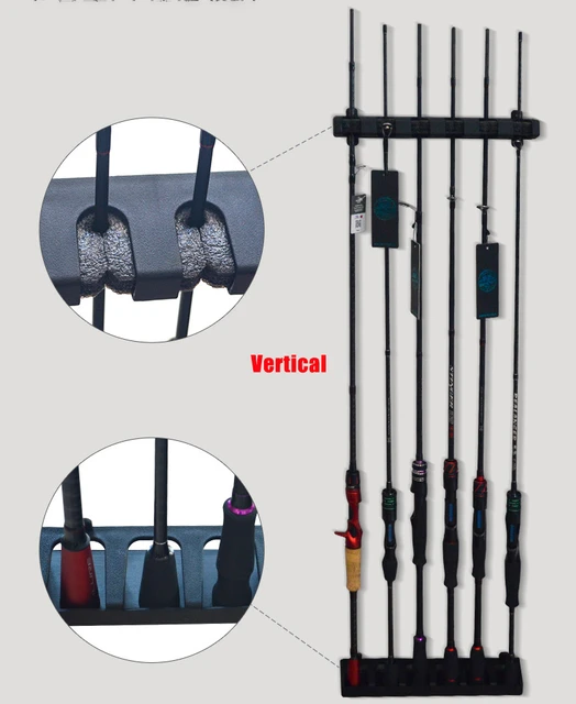 Fishing Rod Holders 6 Rod Rack Vertical Rod Rack Fishing Pole Eva