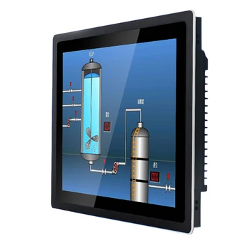 Fanless Industrial computer Mini Tablet Panel All In One PC with i3 3217U Capacitive touch Screen Win XP WiFi RS232 Com