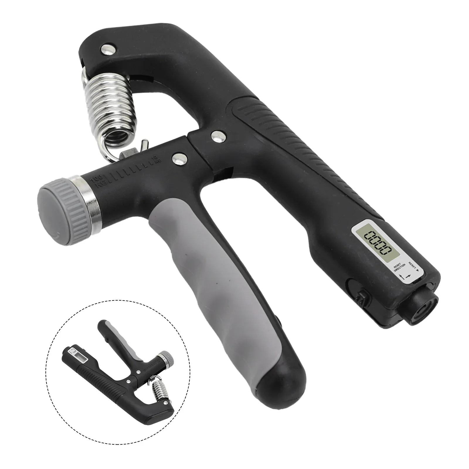 1pc Strengthen Hand Grip Professional 10-100Kg Hand Grip Strengthener Muscle Fitness Gripper Exerciser Fitness Accessories