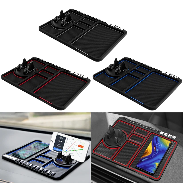 Multifunktionale Auto Anti-Rutsch-matte Auto Telefon Halter Non Slip  Klebrige Anti Slide Dash GPS Halterung Dashboard Auto Pad lagerung Matte -  AliExpress