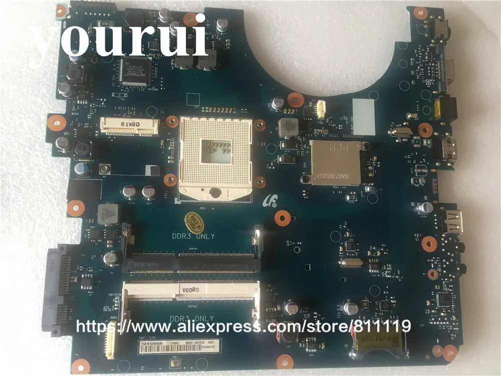 

CSRZSZ BA92-06761B BA92-06912A for samsung R580 laptop motherboard s989 GMA HD ddr3 Free Shipping 100% test ok