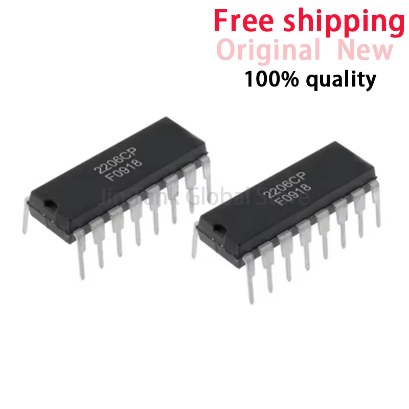 High-Quality XR2206 DIP16 IC Chip - Bulk Quantity Available