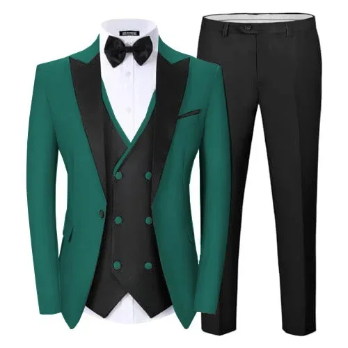 Nouvel ensemble de costume trois pièces pour homme