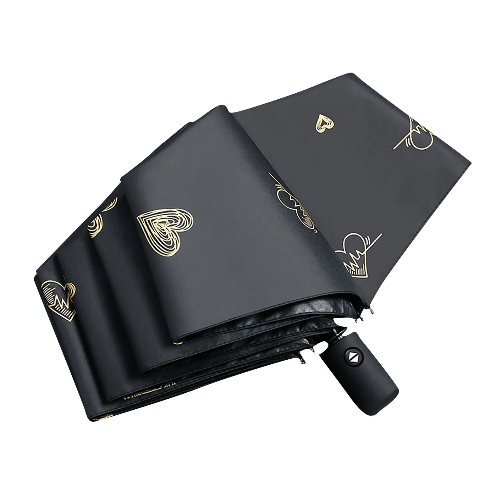 Folding umbrella automatic umbrella sun umbrella Folding Automatic Umbrella Men And Women Students Cute Sun Umbrella Sunshade Anti-Ultraviolet Rain And Sunny Dual-Use