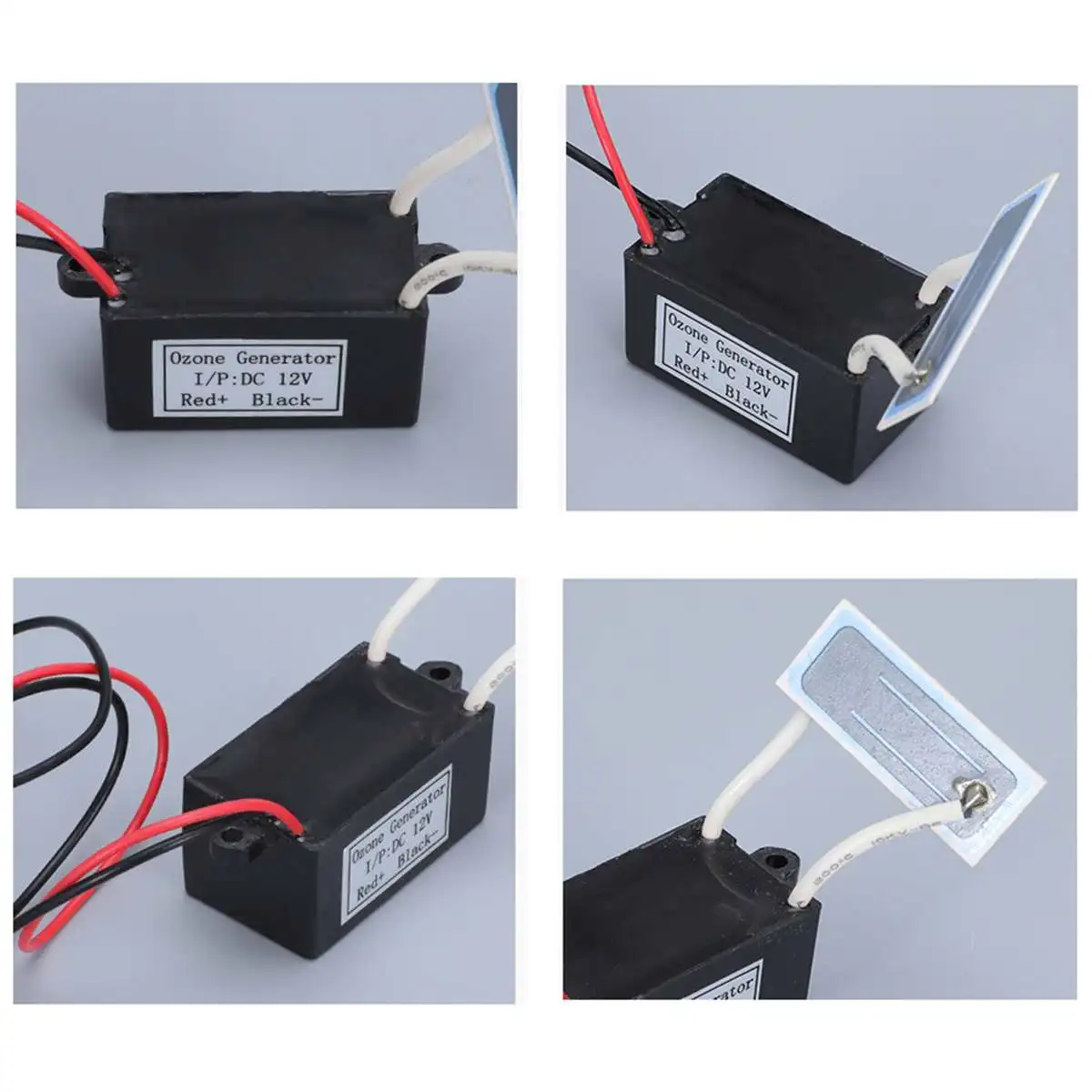 Generatore Di Ozono 10g/h Per Auto – Purificatore D'aria DC 12V Con Piastre In Ceramica, Elimina Odori E Formaldeide