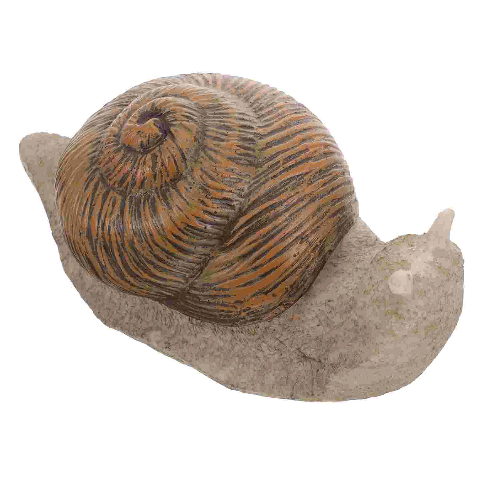 

Garden Snail Decor Hide A Key Outdoor Key Hider Safe Storage Lock Box Snail Figurine Garden Statue Animal Sculpture