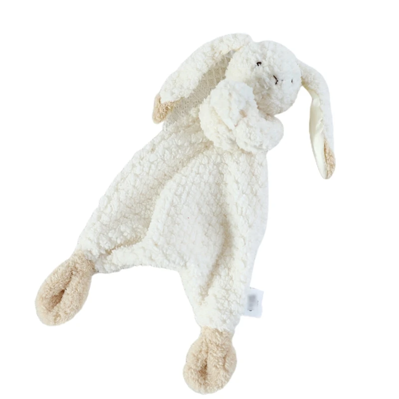 Baby Crib Toy 11" Lovely Plush Rabbit for Doll Soft Sleeping Toy Baby Gift Nursery Room Decor