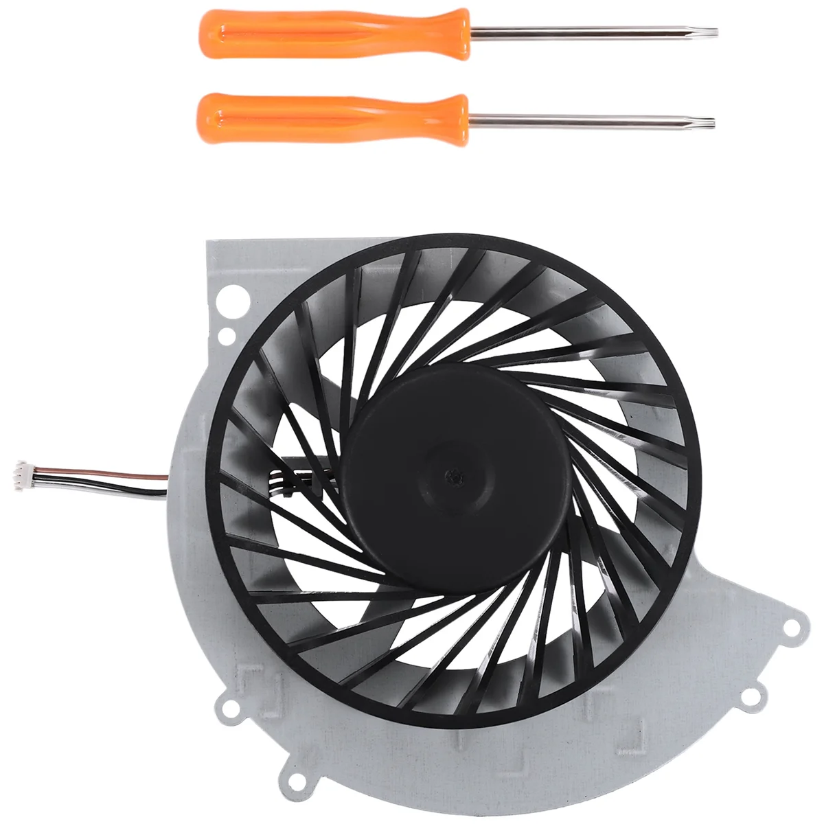 Ksb0912He 내부 냉각 쿨러 선풍기, PS4 Cuh-1000A Cuh-1001A Cuh-10Xxa Cuh-1115A Cuh-11Xxa 시리즈 콘솔 도구 키트 포함