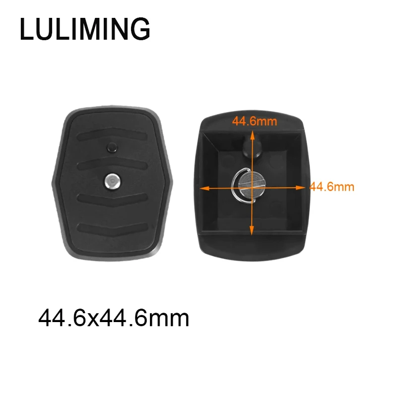SLR Camera Quick Release Plate 1/4 Inch Screw Tripod Ballhead Adapter 35mm 43mm for Yunteng 690 590 600 Camera Tripod for Camera Tripod Plate Camera Tripod Adapter Camera Mount Plate Camera Base Plate Tripod Adapter Mount