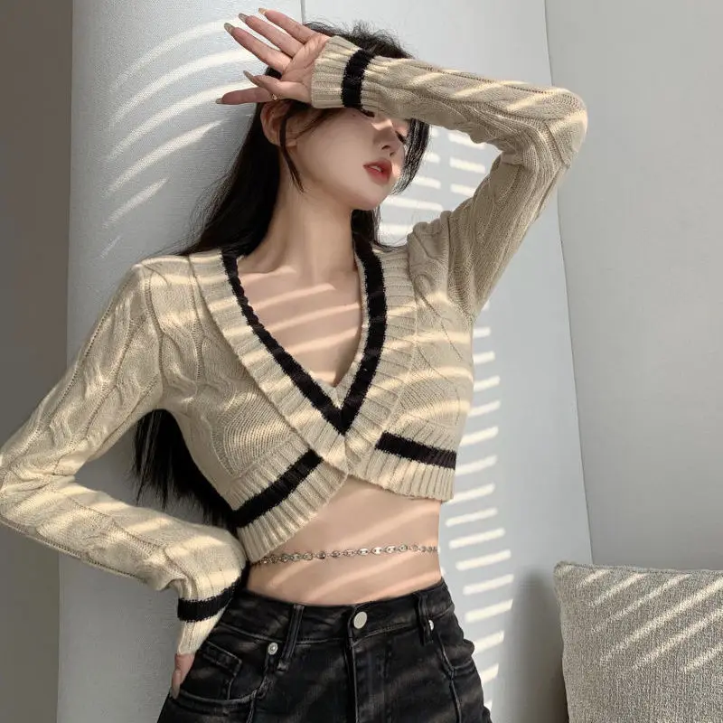 Рисунок 4 - Женский винтажный укороченный свитер Deeptown Y2K