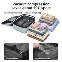 Travel casual Backpack 16 inch vacuum compression Laptop Backpack USB charging school Backpack Extended Hiking Business backpack - Image 4