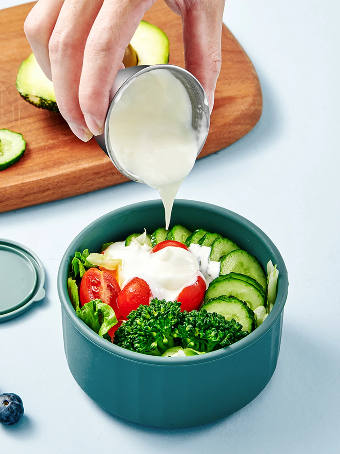 Food Storage Container For Salad Lunch