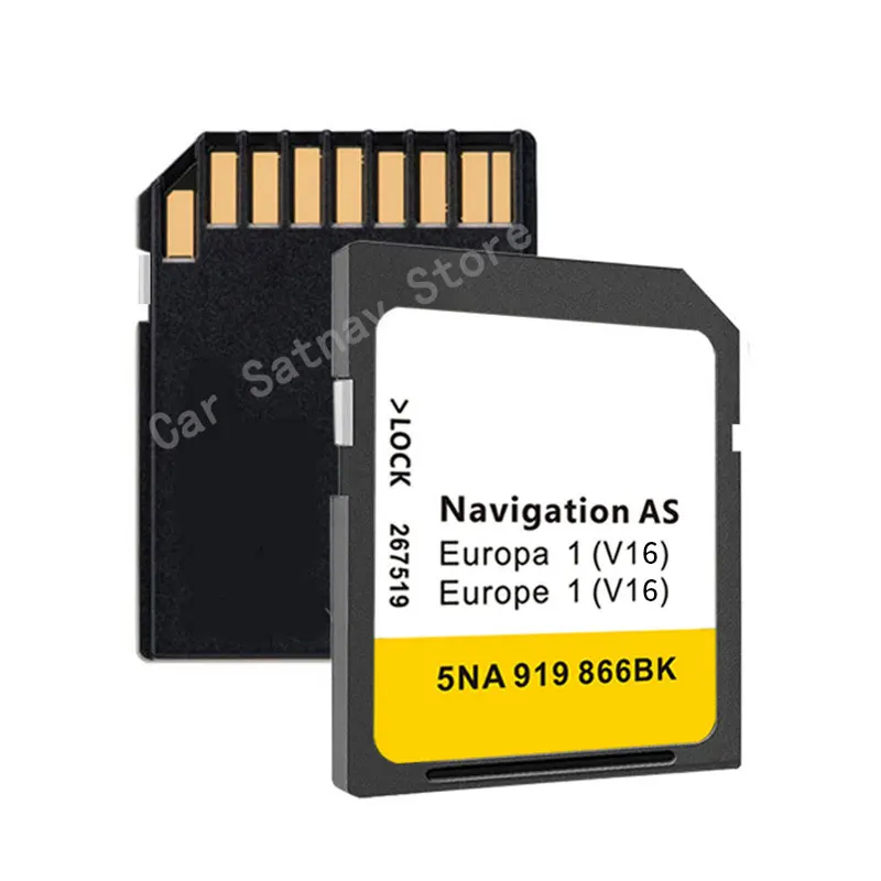 NEW FOR VW Discover Media as V16 Navigation Map GEN2 Europe 2022 Nav SD