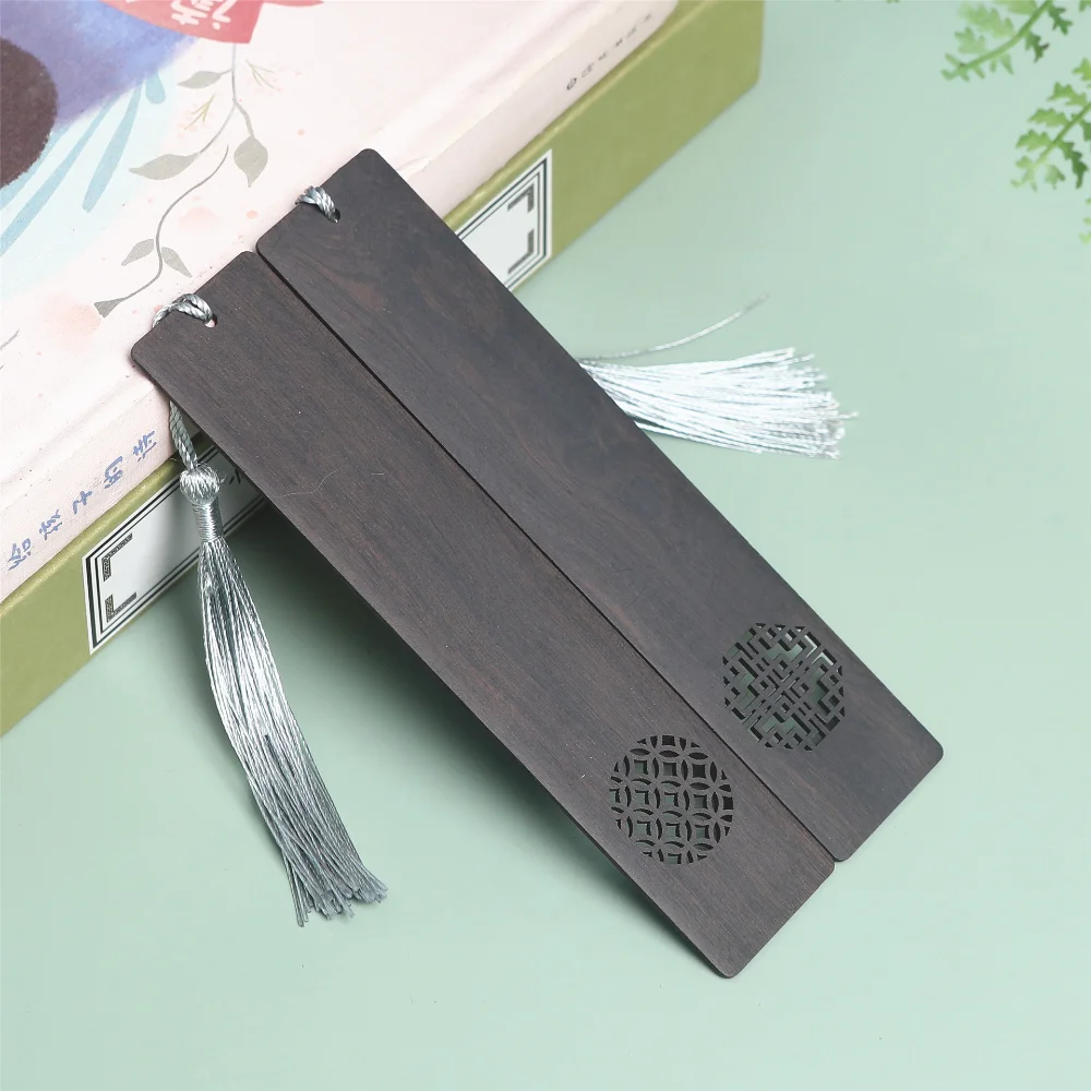 Retro Wooden Bookmarks Stationery Gifts Book Accessories wooden bookmark bookmarks stationery supplies For Reading Lovers Students Reading Marks