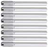 8 Pcs Pencil Extender Pencils Holder for Lengthen Tool Crayon Extension Home Office Supplies Stainless Steel Artist Sketch 1