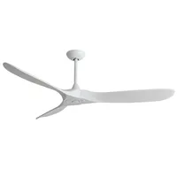 42in 52in 60in 70in 3 Wooden Blade DC 85V - 260V Motor Decorative Ceiling Fan Ventilator Light Remote Control 2