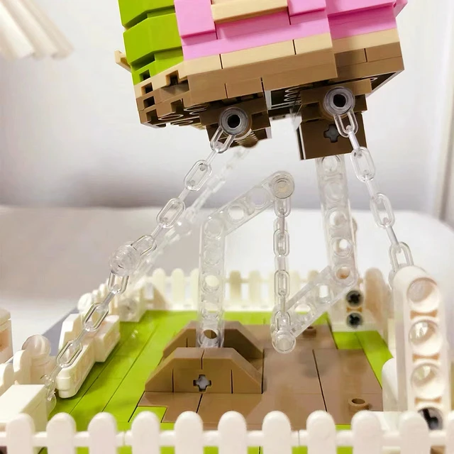 Creative Balloon House Street View Create Ideas Adorable Architecture Building Blocks Bricks Model Educational Toy Gift 555pcs 6