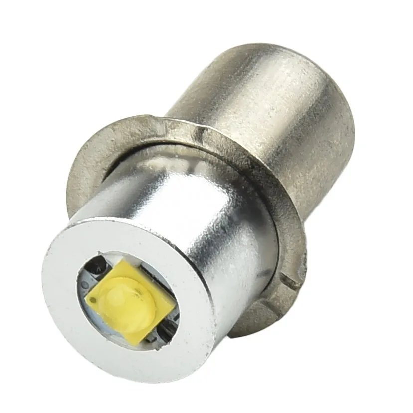 Flashlight Torch Bulb Led Flashlight Bulb Replacement 300 LM 3W 5-30V Ceramic Lamp Holder High Bright P13.5S Useful