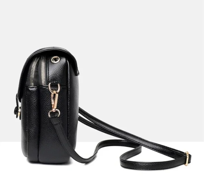 Sac bandoulière femme rouge mauve asymétrique téléphone tendance