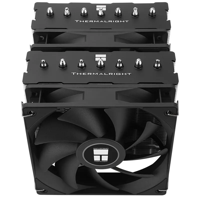 Thermalright PS120 SE chłodzony powietrzem grzejnik 7 rur cieplnych podwójne wieże podwójne wentylatory AGHP GEN4 antygrawitacyjne rury cieplne LGA1700/AM5