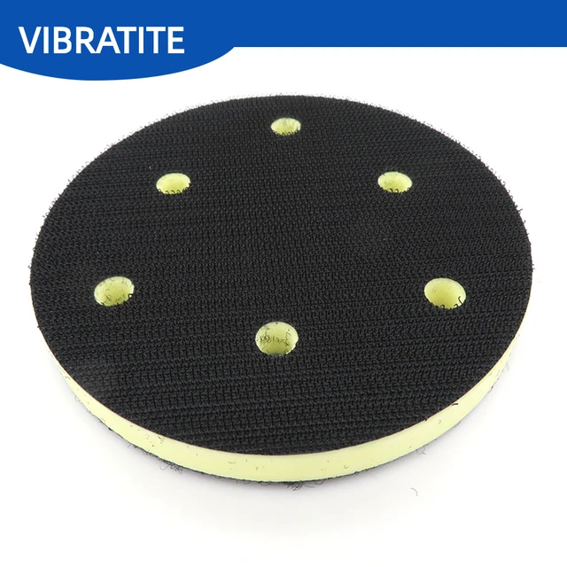 5 Inch(125mm) 8-Hole Ultra-thin Surface Protection Interface Pad For  Sanding Pads And Hook&Loop Sanding Discs Thin Sponge - AliExpress