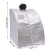 Lightweight Portable Personal Steam Sauna Spa for Relaxation at Home 99 Minute Timer 1000 Watt Steam Generator with Chair 5