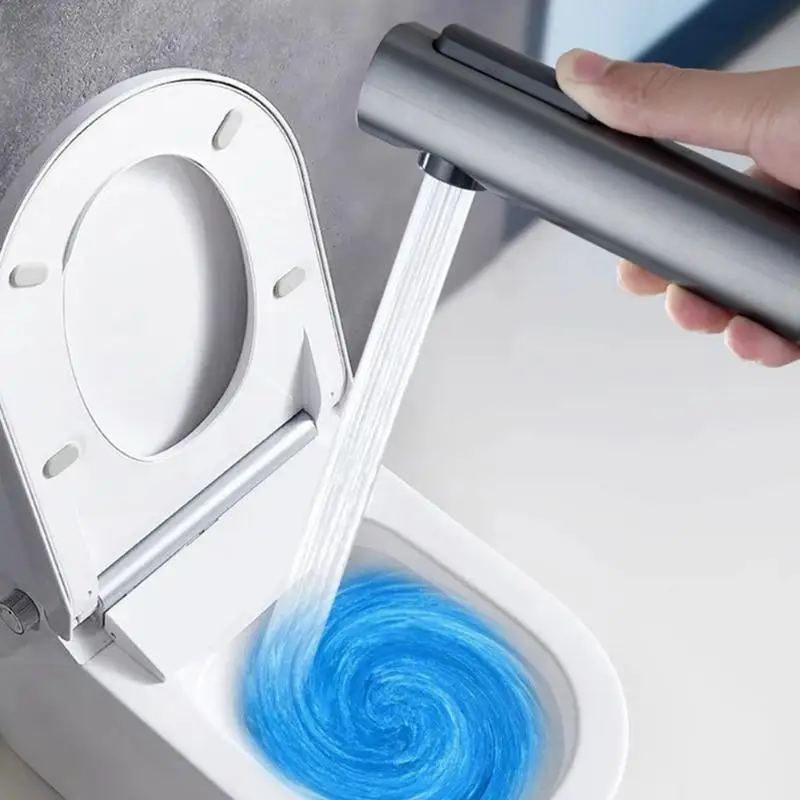 Pressurization Toilet Bidet Sprayer Shower Head Universal 4'' Point WC Clean Handheld Bathroom Accessories Water Hose Spray 5