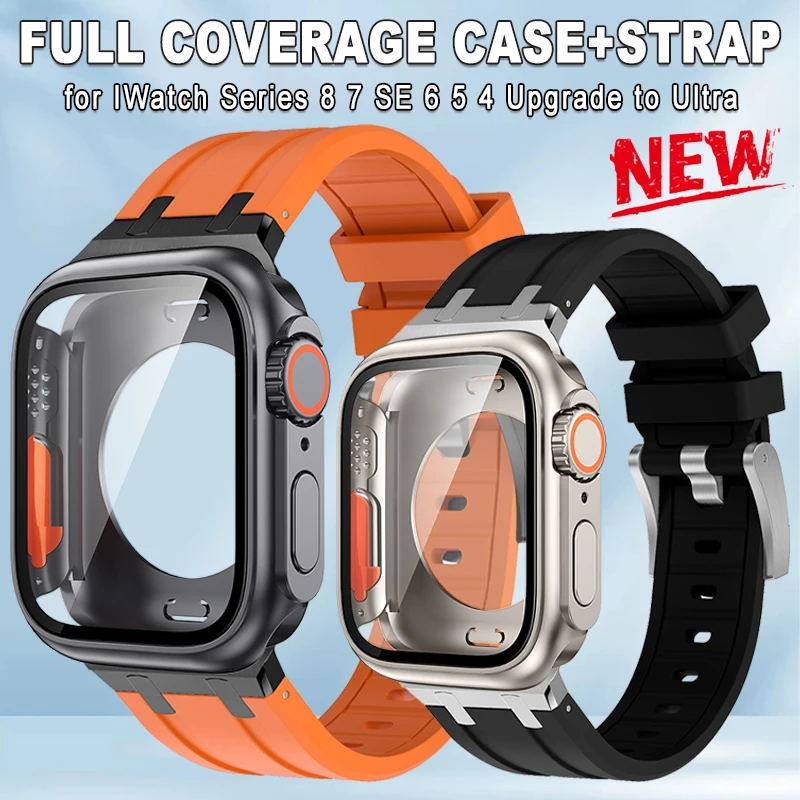 

Ремешок силиконовый для Apple Watch Band 9 8 7 6 SE 5 4 45 мм 44 мм 40 мм 41 мм