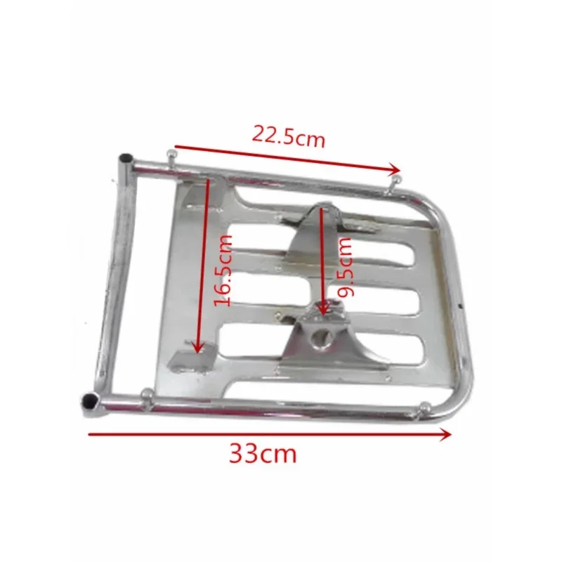 Motorcycle Modified Rear Rack for Honda Cub C50 C70 Two-seat Rear Rack