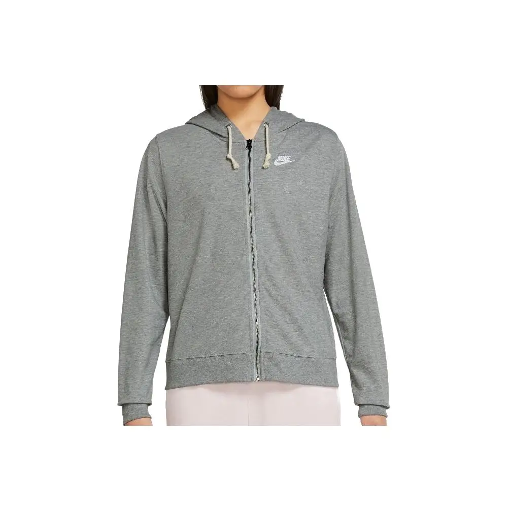 NIKE SUDADERA PARA MUJER PARTES DE ARRIBA NUEVA TEMPORADA 2022 Sportswear  Gym Vintage. Sudadera con capucha y cremallera completa para mujer. Esta  sudadera con capucha Gym Vintage con un ajuste mas amplio