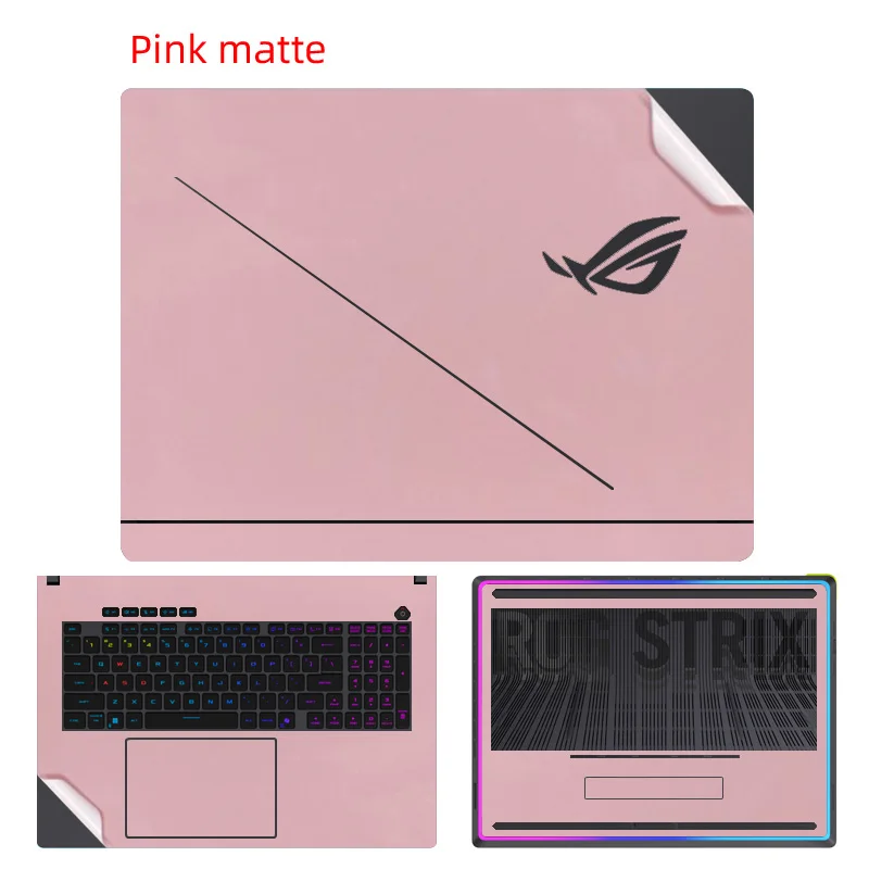 ASUS ROG Strix SCAR 18 G835LX/G835LW/G835LR 노트북 쉘 보호 필름 및 컴퓨터 본체 스티커에 적합
