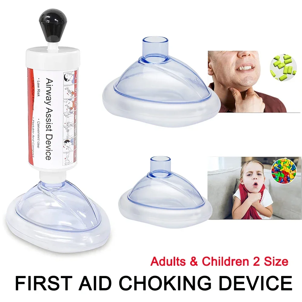 Anti-Verstikking Apparaat Verstikking Noodlevensreddende Zuiging Vac Anti Choke Apparaat EHBO-Kit Voor Kinderen Adultsupgrade Draagbare