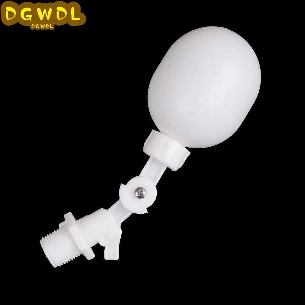 10PC 3/8" Adjustable Mini Plastic Float Valve Ball Aquarium Control Safety Check Switch for Water Tower Tank NEW