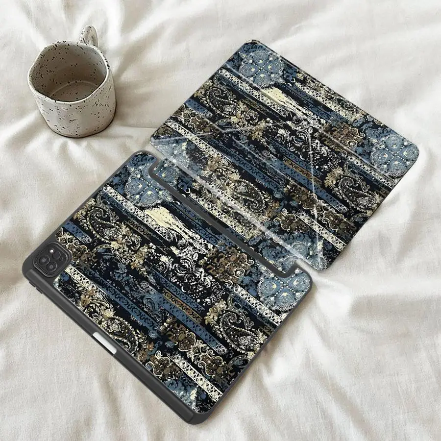 Vintage-Style Tablet Holder and Cover Case