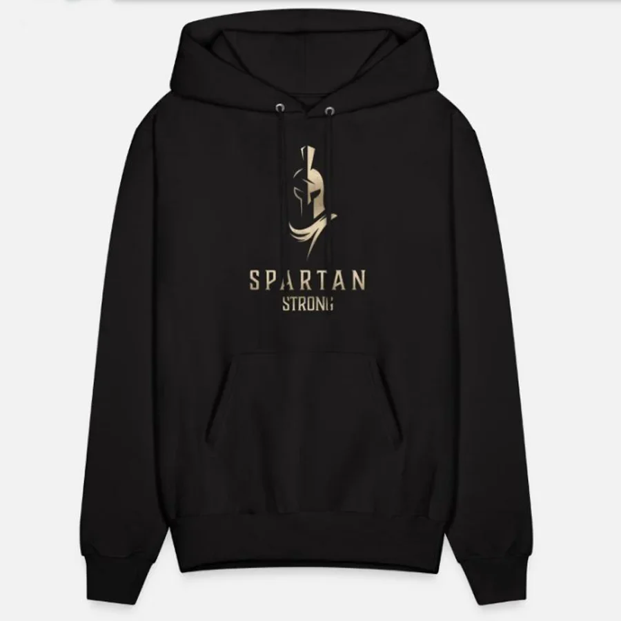 Sparta Warrior Gladiator Spartan Strong Gym Fitness Pullover Con Cappuccio New 100% Cotton Casual Mens Felpe Fashion Streetwear