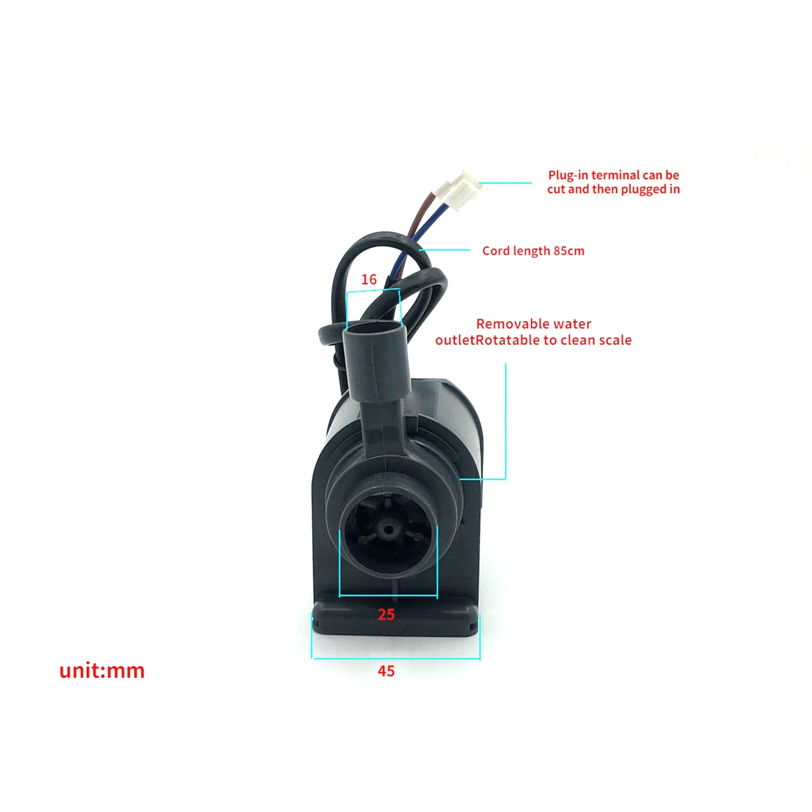 1Pcs HZB-50/60/80/AP-1200 for Wellcome Commercial Ice Maker Water Pump