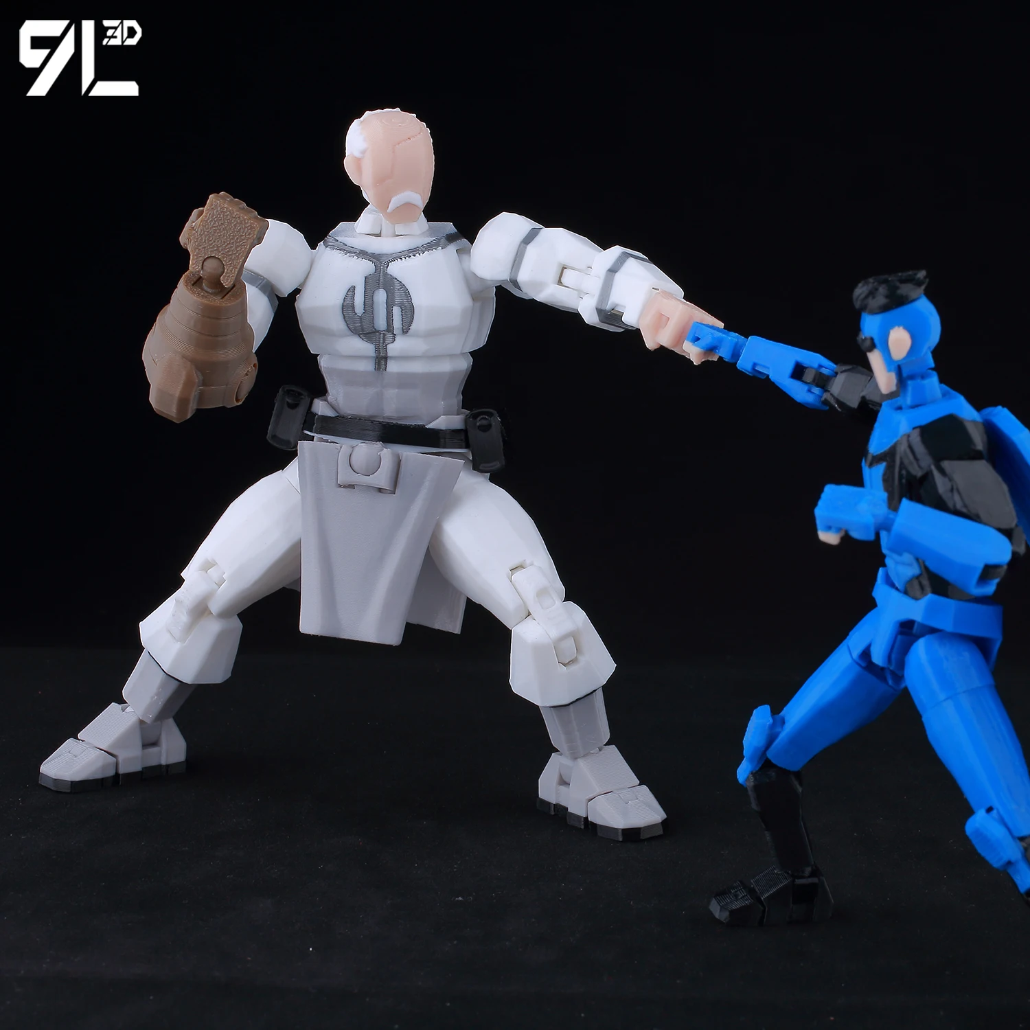 9L3D Dummy13 3D Printed Toy Conquer VS Invincible
