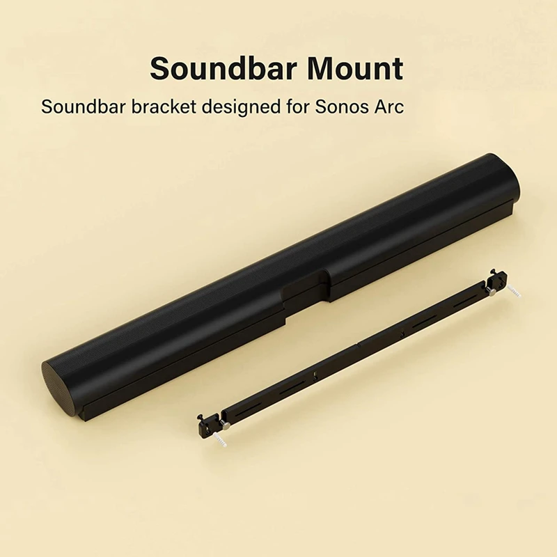 Soundbar reproduktor depo zeď namontovat držák pro SONOS oblouk zahuštěný akryl pult reproduktor depo 1 kusu zeď držák snadný instalovat