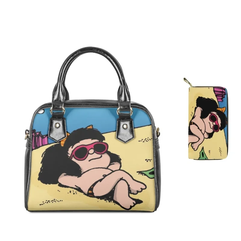 cute-cartoon-mafalda-3d-pattern-printing-women-leather-shoulder-handbag-wallet-ladies-casual-top-handle-bag-crossbody-2-set