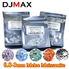 Wholesale 1ct Melee Loose Moissanites Stone Small Size 0.7~3.0mm White Black Green Blue Moissanite Diamonds For DIY Jewelry 1