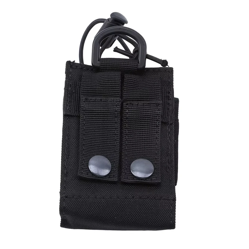 Tactical Radio Pouch Hunting Walkie Talkie Holder Interphone Hanging Bag Molle Nylon Magazine Pouch