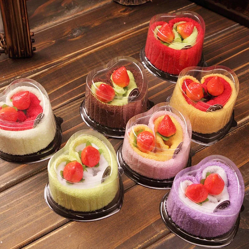 Cake Shape Packing Towel