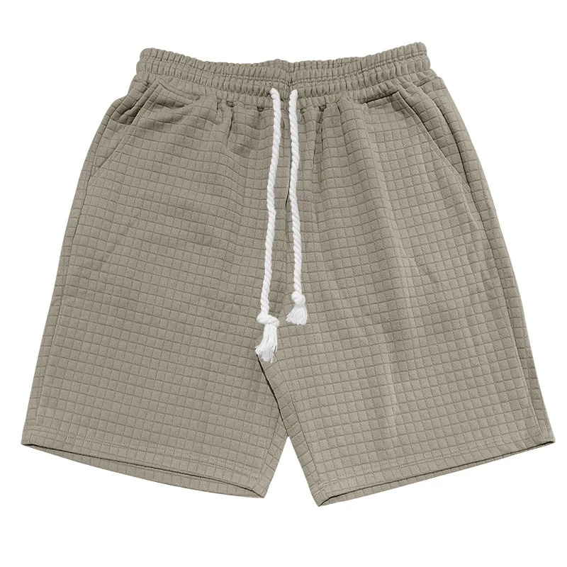 Men's Casual Shorts - Summer Lightweight Drawstring Baggy Fitness Pants