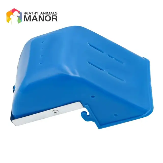 5Pcs Rabbit Feeder Box Hopper Rabbit Cage Rex Rabbit Anti Pickling Feed Trough Feeders Automatic Farm Animals Feeding Bowls 6