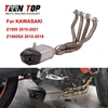For Kawasaki Z1000 Z1000SX Exhaust Full System 2010-2021 51mm Modified Steel Motorcycle Exhaust Pipe Z 1000 Motobike Muffler