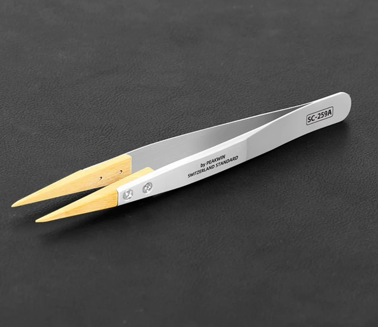 시계 수리 도구, 회양목 핀셋, 정밀 항자성 핀셋, 27    뾰족한 핀셋, 절연되..