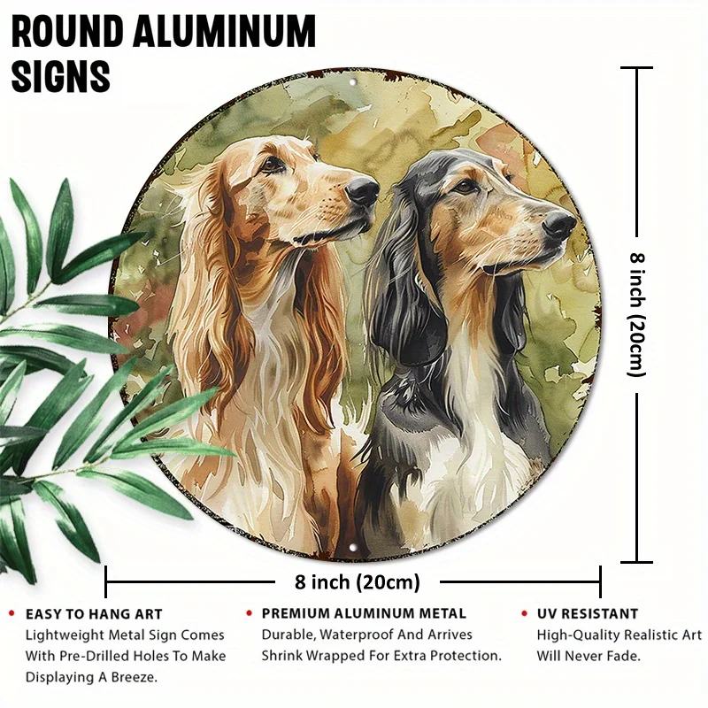 afghan-hounds-2d-aluminum-sign-metal-wall-decor-home-garden