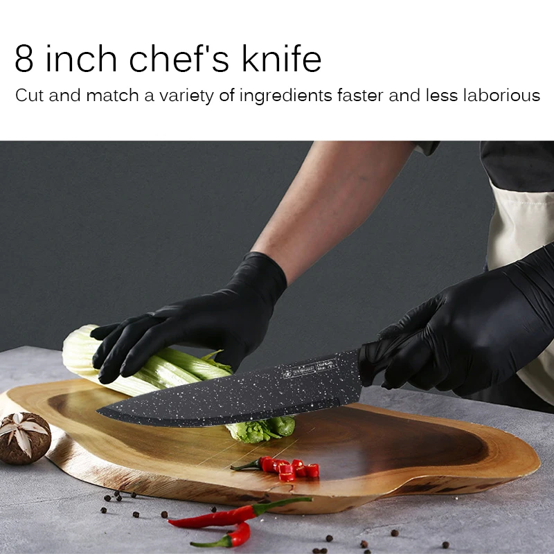 9Pcs Professional Chef Knife Set Kitchen Knives Set With Nylon Knife Bag  Japanese Knife Set Sashimi Knife Set Salmon Knife Sets Chef Knife Sets  Sharp