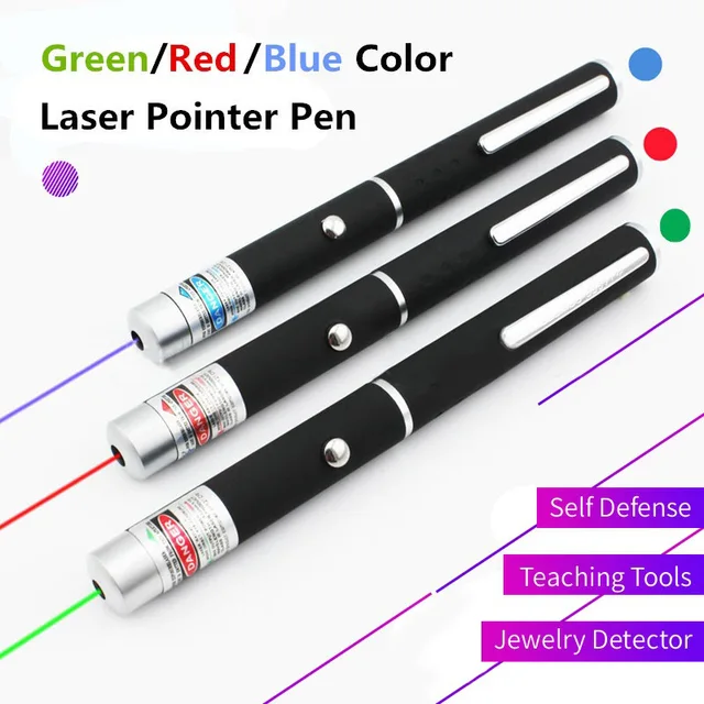 405Nm 532Nm 650Nm Lazer Laser Pointer Laser Light Pen Laser Sight 5MW