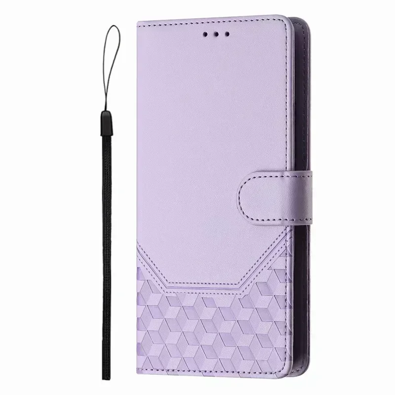 Luxury Honeycomb Wallet Phone Protective Case #EPB